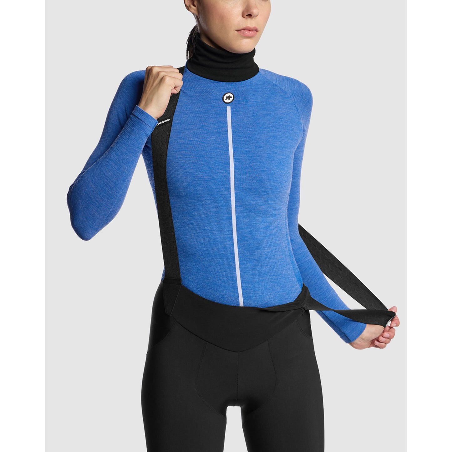 ASSOS WOM UZ P1 Dames ondergoed lange mouw Calypso Blu