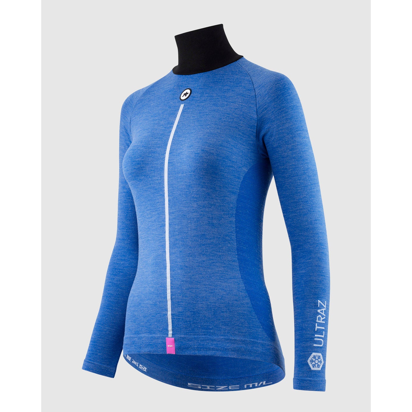 ASSOS WOM UZ P1 Dames ondergoed lange mouw Calypso Blu