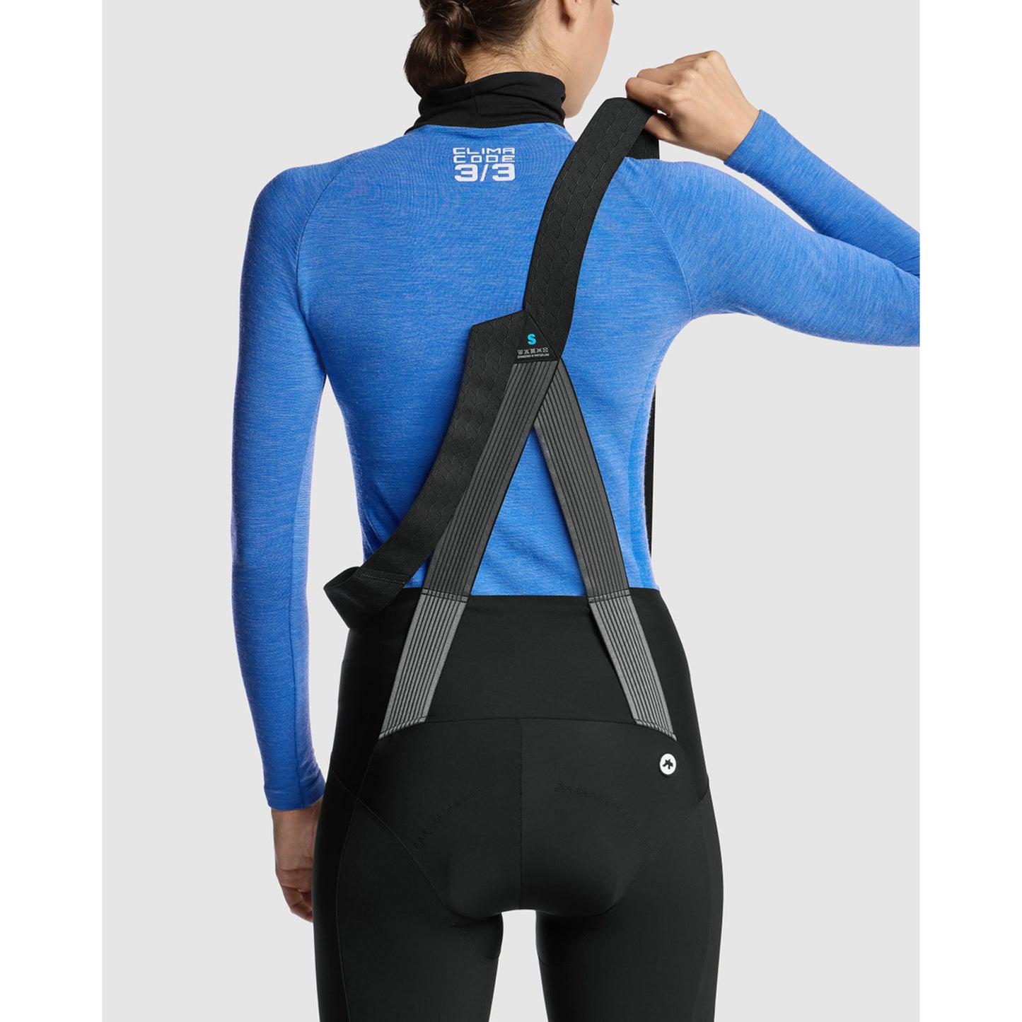 ASSOS WOM UZ P1 Dames ondergoed lange mouw Calypso Blu