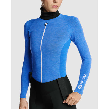 Ondergoed ASSOS ULTRAZ WINTER SKIN P1 Lange Mouwen Dames Calypso Blu
