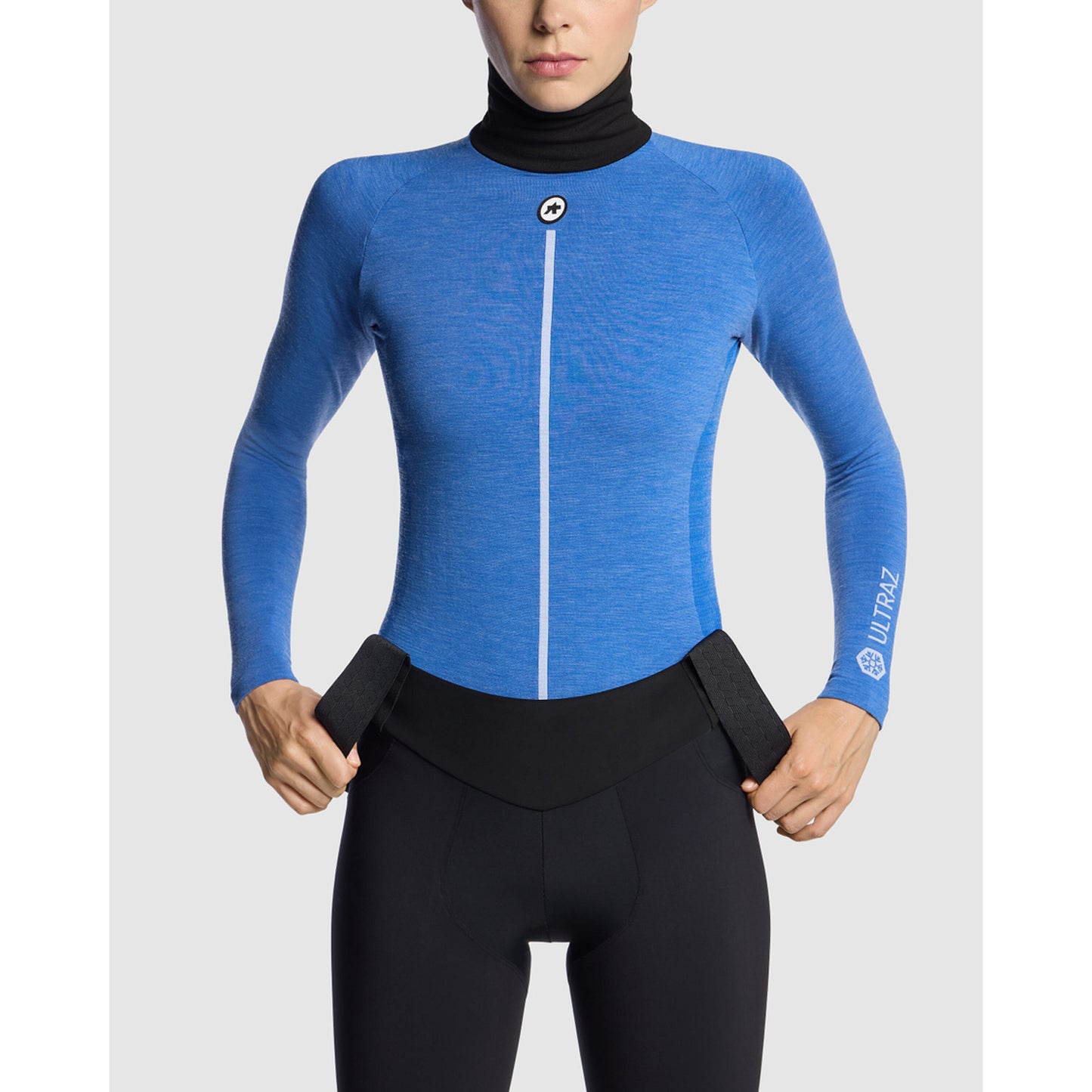 ASSOS WOM UZ P1 Dames ondergoed lange mouw Calypso Blu