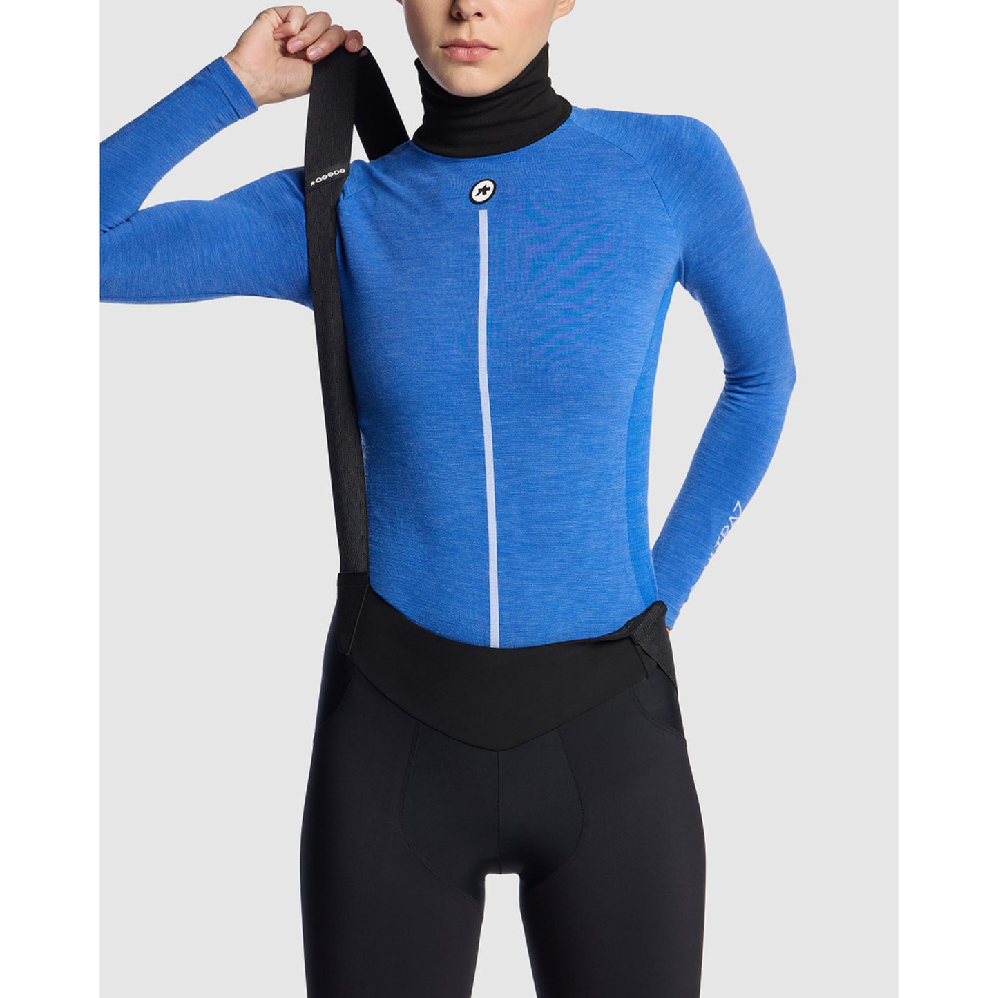 ASSOS WOM UZ P1 Dames ondergoed lange mouw Calypso Blu