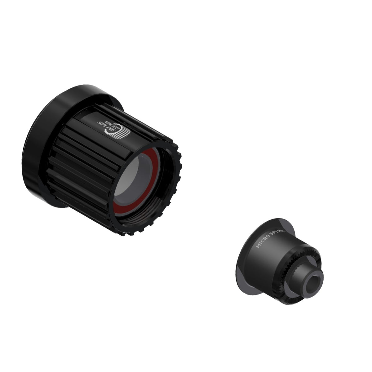 DT SWISS Ratchet-vrijloopbody voor Shimano Micro Spline, 5x130/135 mm as, aluminium Light