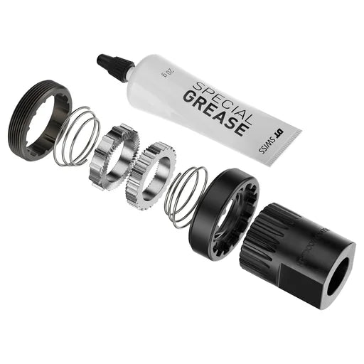 DT SWISS Ratchet DF 54T-upgradekit 0/14° tegen pedaalterugslag met gereedschap