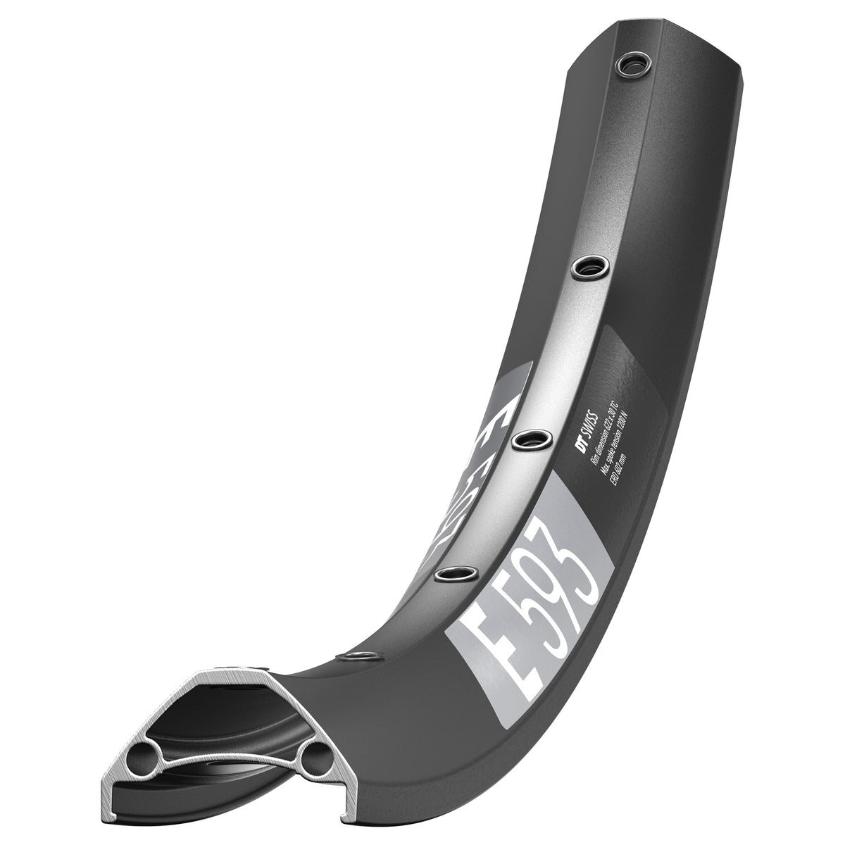 Jante DT Swiss E 593 26" 30 mm 32 trous