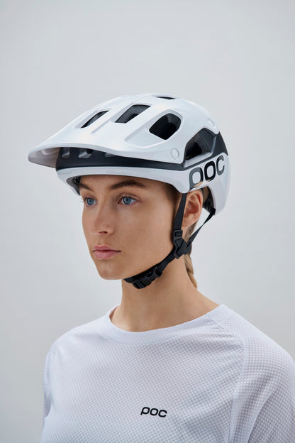 MTB-helm POC CULARIS PURE Wit/Zwart Mat