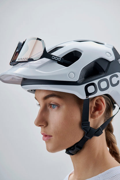MTB-helm POC CULARIS PURE Wit/Zwart Mat