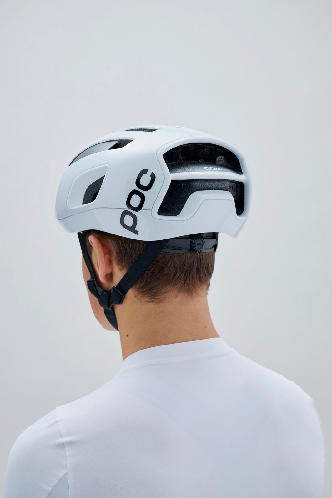 POC CYTAL CARBON Road Helm Wit Mat