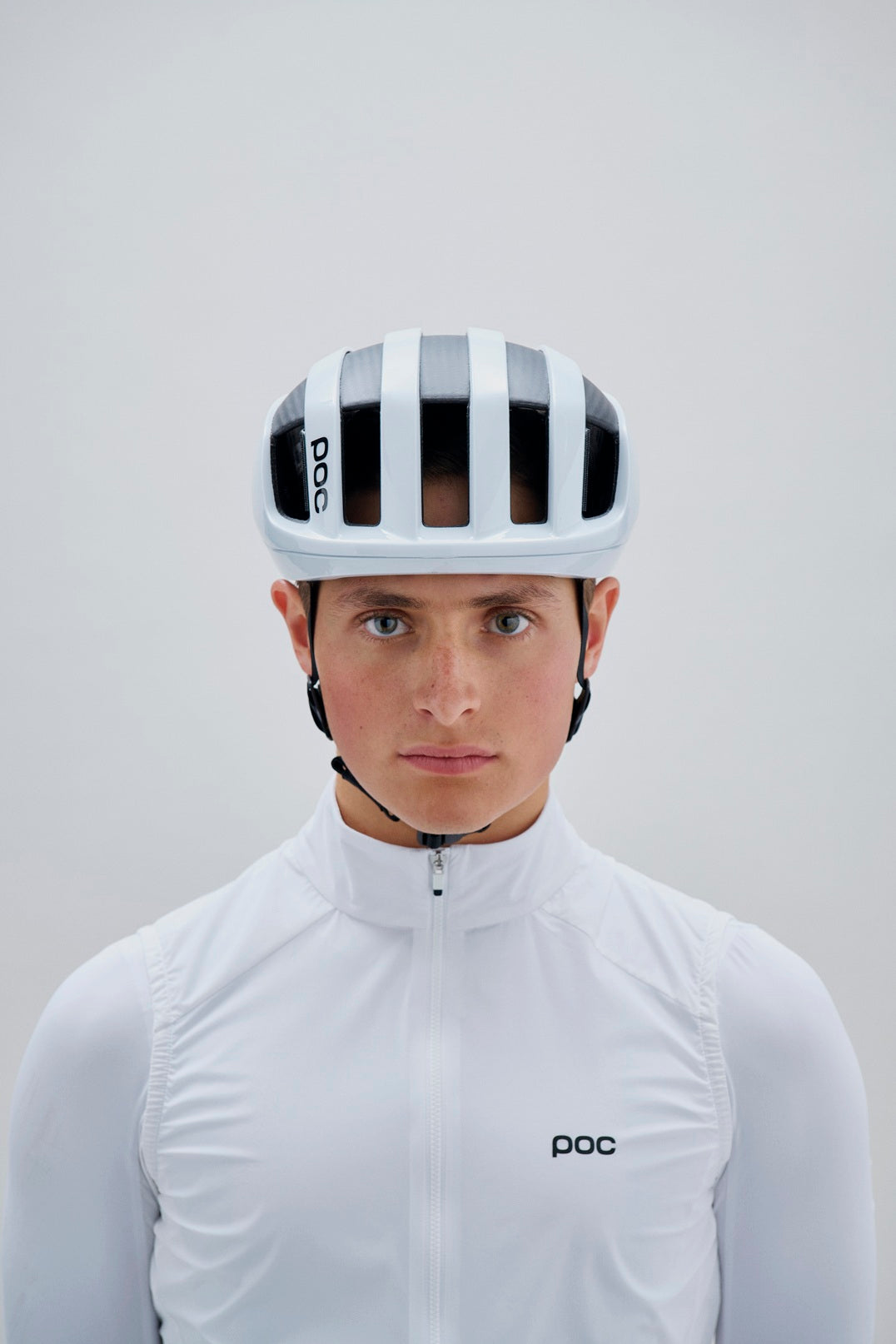 POC CYTAL CARBON Road Helm Wit Mat