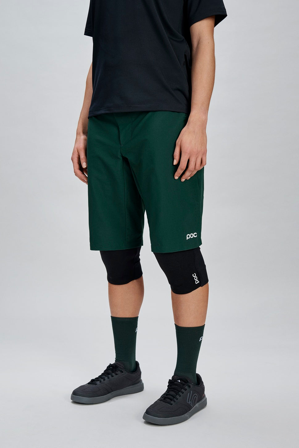 Dames POC MOTION AIR Korte Broek Khaki