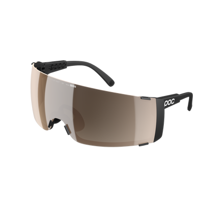 Lunettes POC PROPEL Noir Verre Clarity Trail Partly Sunny Silver