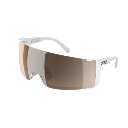 POC PROPEL bril Wit Clarity Trail Partly Sunny Silver glas
