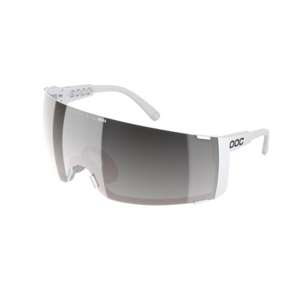 Bril POC PROPEL Wit Glas Clarity Road Sunny Silver
