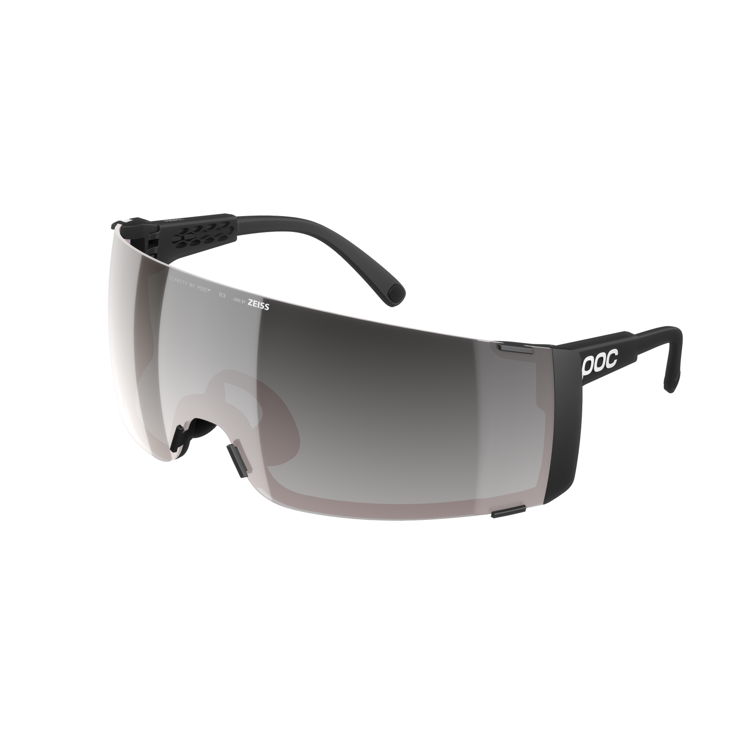 Lunettes POC PROPEL Noir Verre Clarity Road Sunny Silver