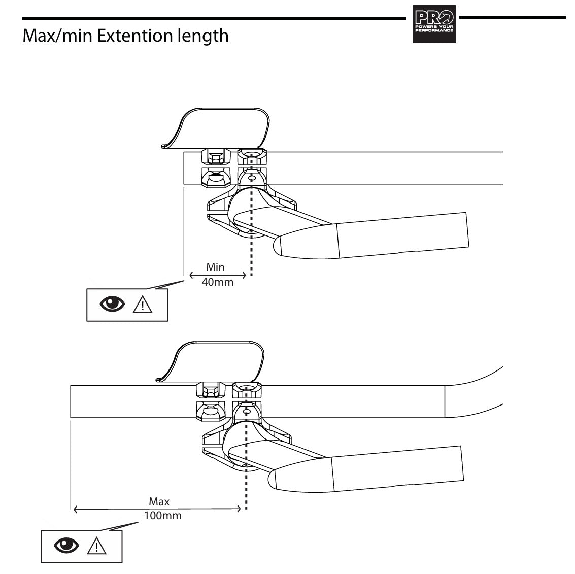 Prolongateur de Cintre PRO MISSILE ALU Forme S