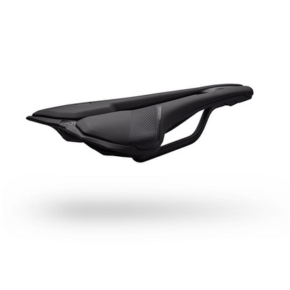 Zadel PRO FALCON TEAM 132mm Carbonrails Zwart