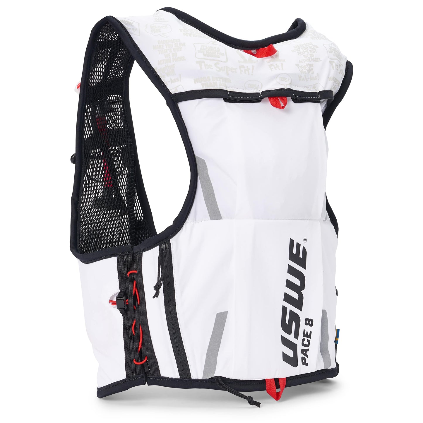 USWE PACE 8 L drinkrugzak, wit