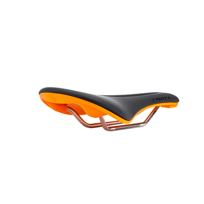 Zadel PEATY'S Monarch Titanium Rails Oranje
