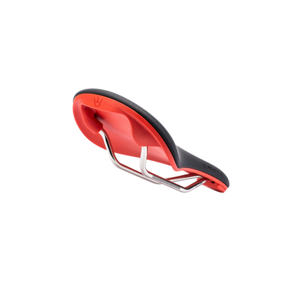 PEATY'S Monarch Zadel Titanium Rails Rood