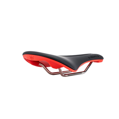 PEATY'S Monarch Zadel Titanium Rails Rood
