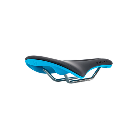 Zadel PEATY'S Monarch Titanium rails Turquoise