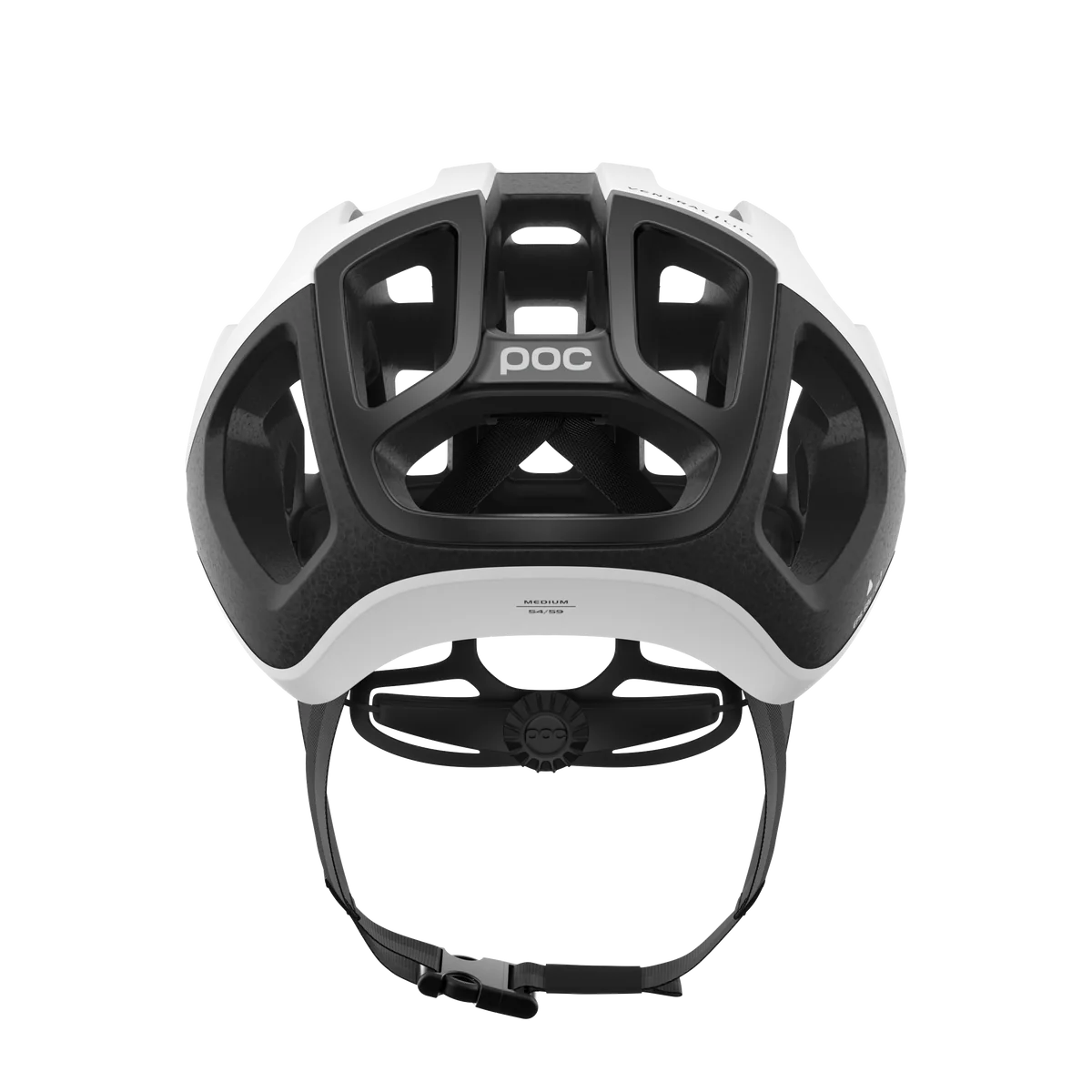 POC VENTRAL LITE Road Helm Wit/Zwart Mat