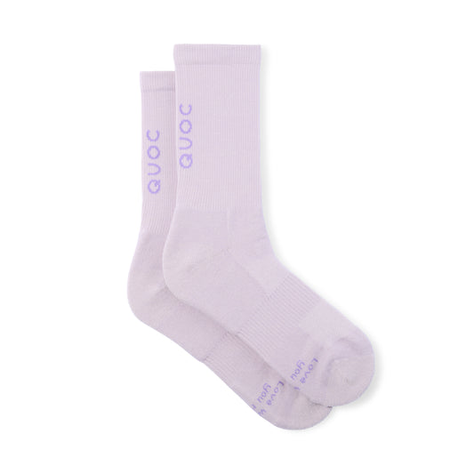 QUOC ALL SEASON MERINO Sokken Lila
