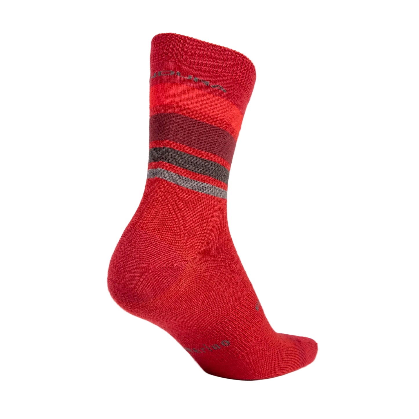 Chaussettes ENDURA BAABAA MERINO STRIPE Rouge