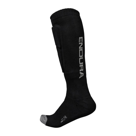 Chaussettes de Protection ENDURA SINGLETRACK PADDED Noir