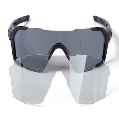 Lunettes ENDURA SINGLETRACK FRAMELESS Noir