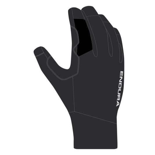 Handschoenen ENDURA LOOP WATERPROOF Zwart