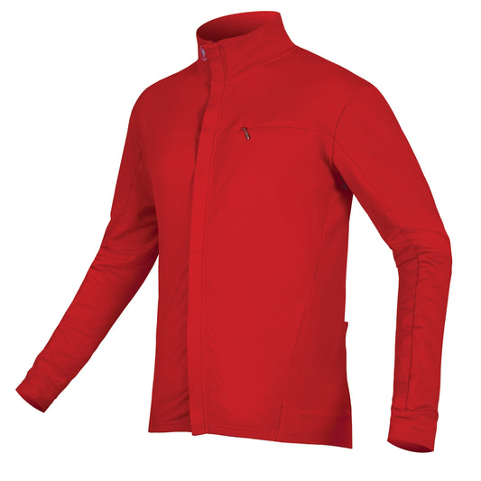 Maillot ENDURA XTRACT ROUBAIX Manches Longues Rouge