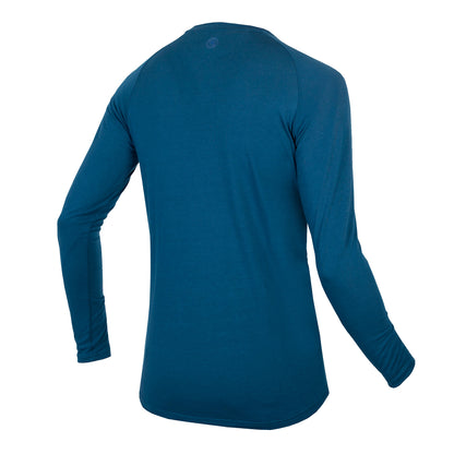 Sous Vêtement ENDURA BAABAA BLEND Manches Longues Bleu