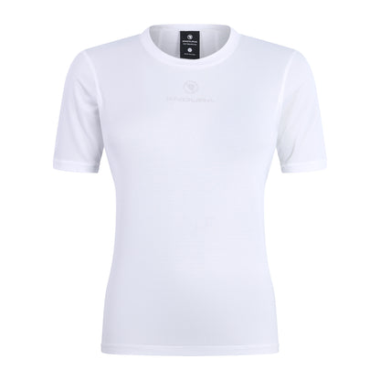 Ondershirt ENDURA TRANSLITE II Korte Mouwen Wit