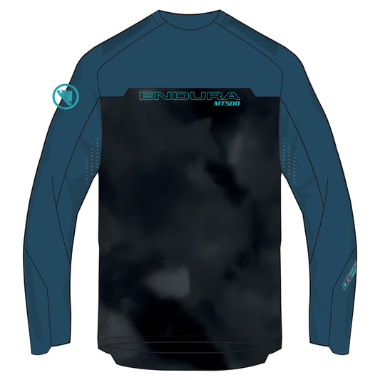ENDURA MT500 BURNER Lange Mouw Trui Blauw 2025
