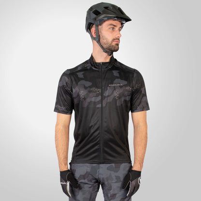 ENDURA HUMMVEE RAY II Shirt Korte Mouwen Zwart