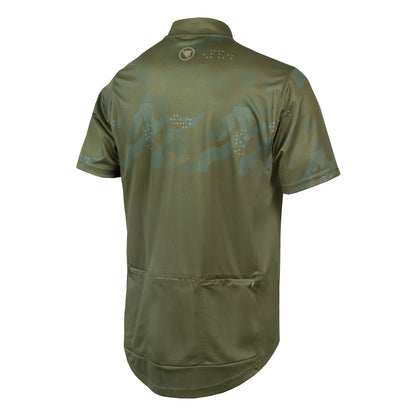 Maillot ENDURA HUMMVEE RAY II Manches Courtes Kaki