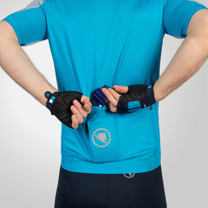 ENDURA FS260 Korte Mouwen Shirt Blauw