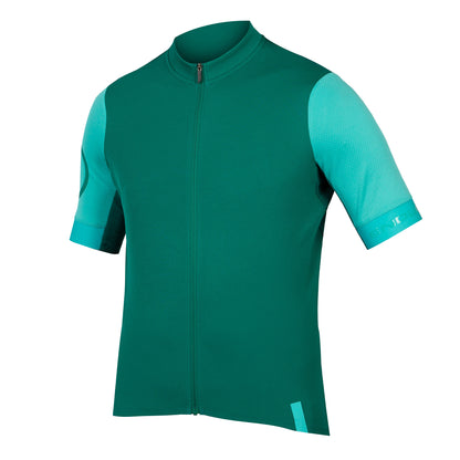 Shirt ENDURA FS260 Korte Mouwen Groen/Turquoise