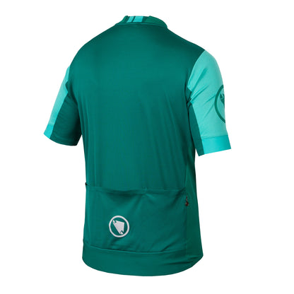 Shirt ENDURA FS260 Korte Mouwen Groen/Turquoise