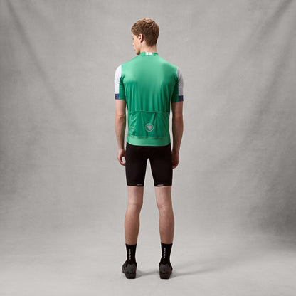 Shirt ENDURA FS260 Korte Mouwen Groen/Wit