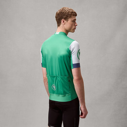 Shirt ENDURA FS260 Korte Mouwen Groen/Wit