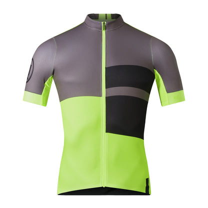 Maillot ENDURA FS260 PRINT Manches Courtes Vert