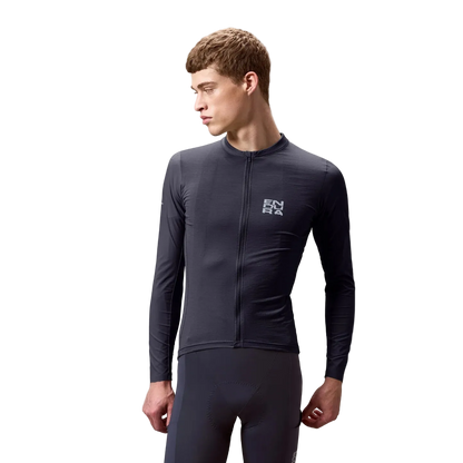 Fietsshirt ENDURA ALLTRACK RIDE Lange Mouwen Carbon Grijs