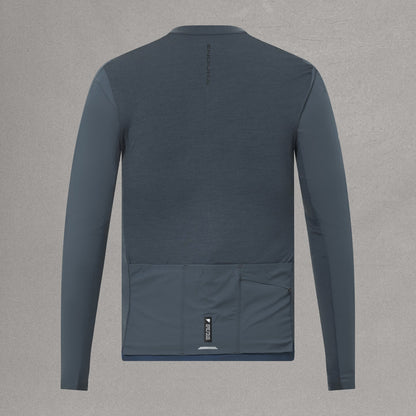 Fietsshirt ENDURA ALLTRACK RIDE Lange Mouwen Carbon Grijs