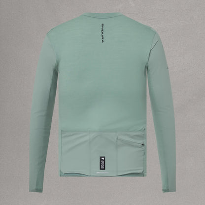 Fietsshirt met lange mouwen ENDURA ALLTRACK RIDE Saliegroen
