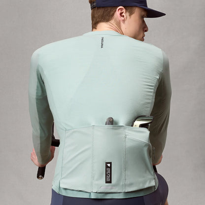 Fietsshirt met lange mouwen ENDURA ALLTRACK RIDE Saliegroen
