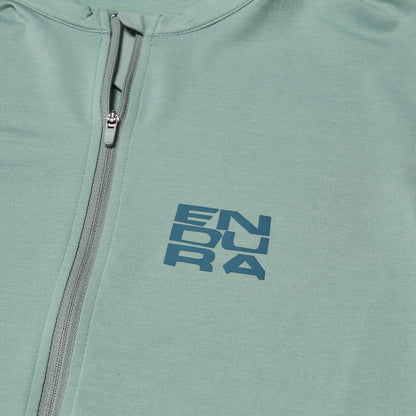 Fietsshirt met lange mouwen ENDURA ALLTRACK RIDE Saliegroen