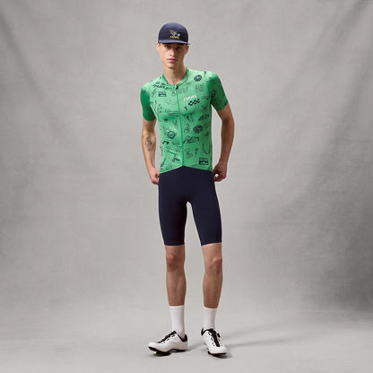 Shirt ENDURA PRO SL PRINT Korte Mouwen Groen