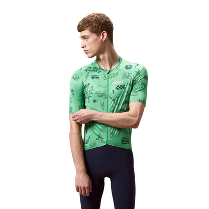 Shirt ENDURA PRO SL PRINT Korte Mouwen Groen